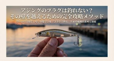 アジングのプラグは釣れない？原因と釣果を変える攻略のコツ