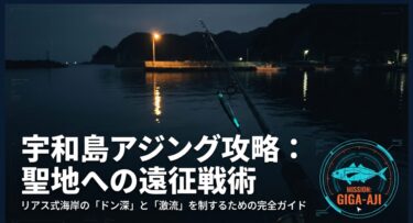 宇和島アジングポイント厳選！漁港の常夜灯や時期を徹底解説