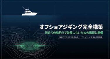 ジギングはオフショアが面白い！入門ガイド